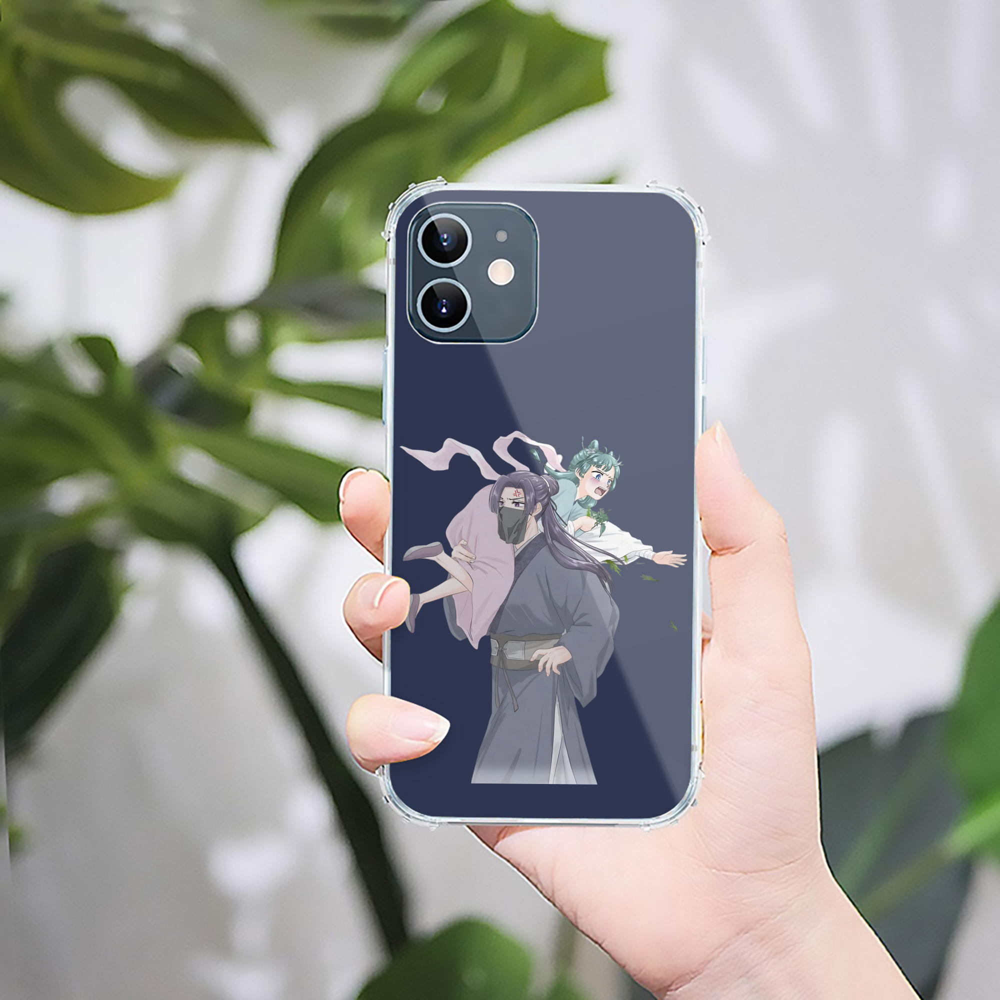 （画像用） 薬屋のひとりごと The Apothecary Diaries 【iPhone 12シリーズ対応】透明スマホケース（クリアソフトケース）